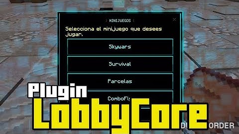 Plugin LobbyCore For Pocketmine 1.14/1.13