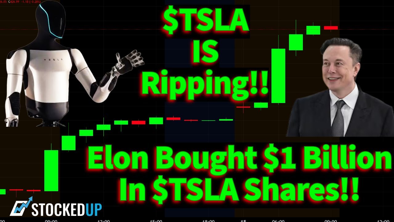 Tesla Is Exploding As Elon Bought $1 Billion In Shares!! Nvidia ...