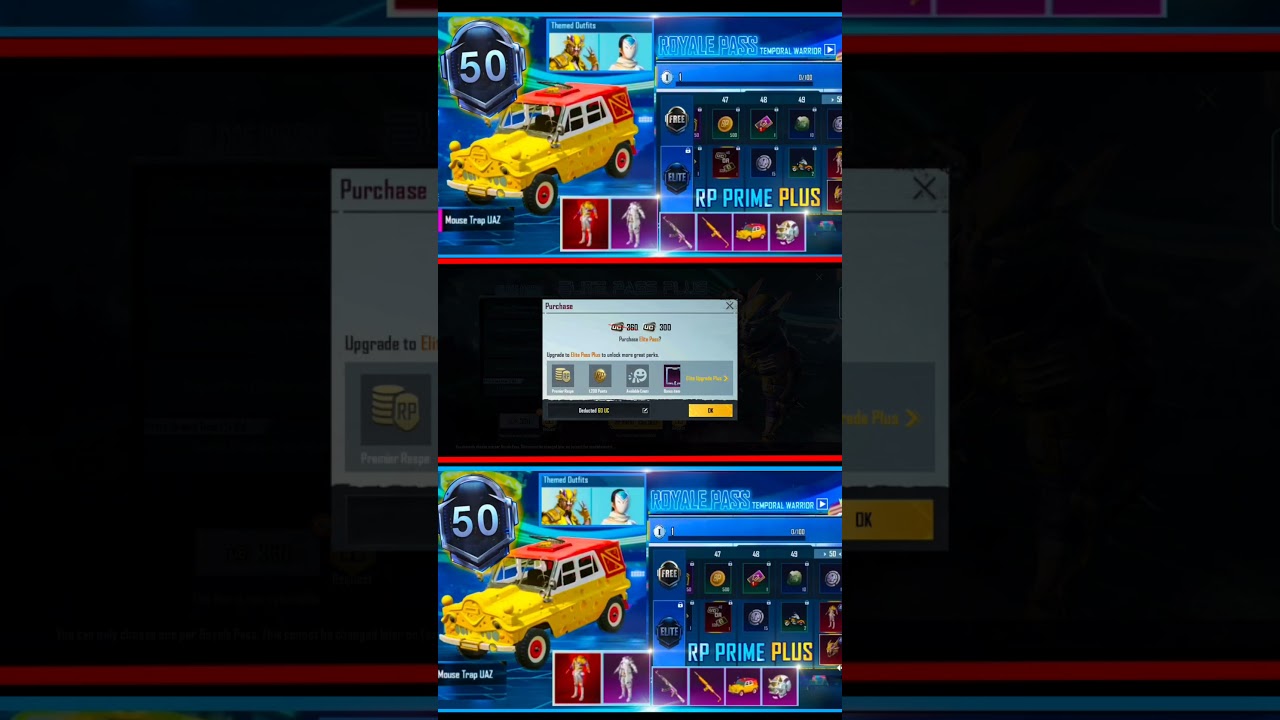 Upgrading M4 Royal pass - m4 rp max - m4 50 rp outfit - pubg tiktok - 