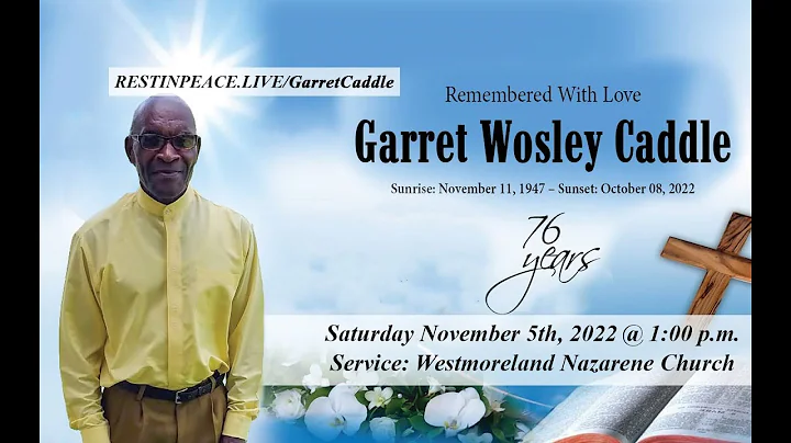 Live Stream for Garret Wosley Caddle