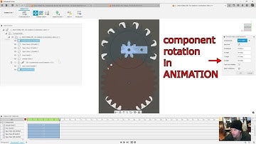 Fusion 360 component rotation in ANIMATION_ Transform Components, Set Pivot green checkmark.