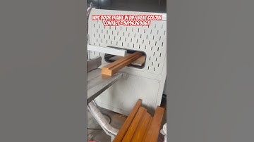 Wpc door frames in different colours #wpcdoorframe #shorts #doorframes #wpc #construction