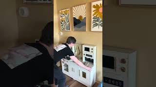Playroom Makeover in 30 Seconds | Buffalo Interior Designer Before & After