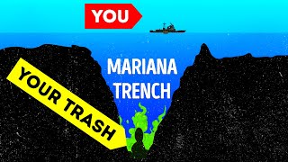 Our Trash Found Where No Human Had Gone Before