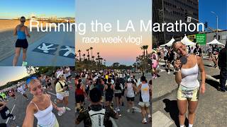 Running the L.A marathon!! My 3rd marathon! Travelling to L.A, race week and prep