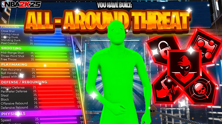 THIS 6'10 DEMIGOD BUILD WILL BREAK NBA 2K25! BEST ALL AROUND BUILD NBA 2K25! best build 2k25