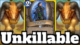 The GREATEST Combo of ALL TIME! Unkillable Gankster! | Hearthstone