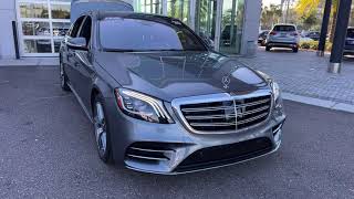 2020 Mercedes-Benz S 560 4MATIC Sedan Gray