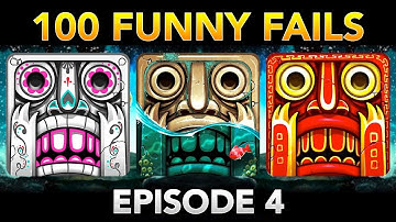 Temple Run 2 100 FUNNY FAILS (Episode 4) | Pirate Cove, Spirits Cove