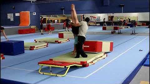 How to learn a back handspring (FlicFlac) - Methodical Steps