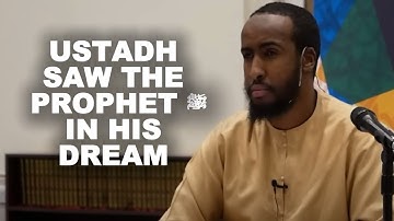 Ustadh Saw The Prophet ﷺ Honoring Shiekh Albani in His Dream (LESSON)