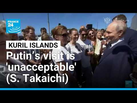 Japan protests Putin's first visit to disputed islands • FRANCE 24 English