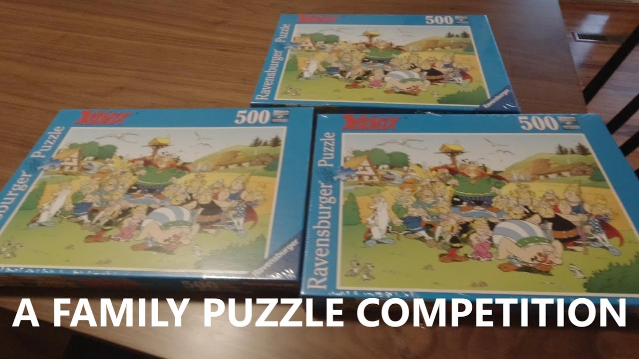 A Family Puzzle Competition YouTube