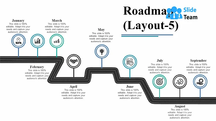 Roadmap Ppt Visual Aids Diagrams
