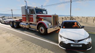 Roads and Highway Car Crashes #01 (BeamNG.Drive)