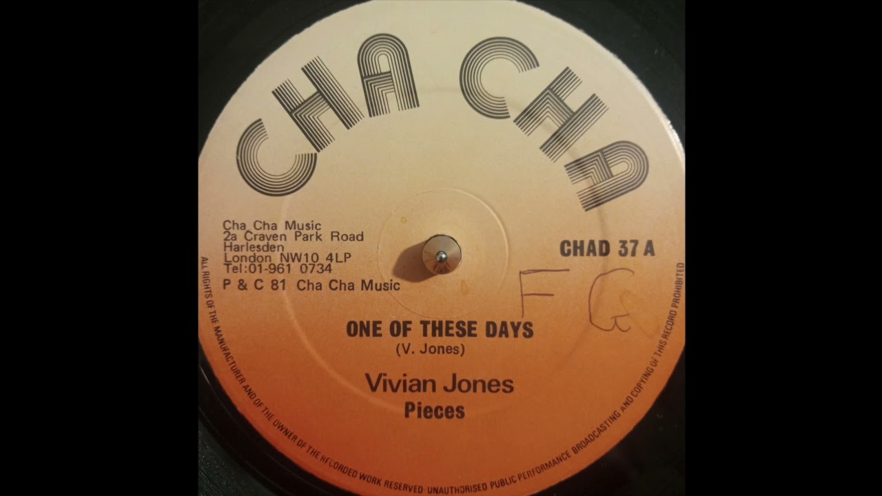 Vivian Jones - One Of These Days (Cha Cha) 1981 - YouTube