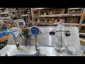 How to set a bronze closed cap pressure relief valve