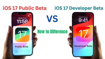 iOS 17 Public Beta vs iOS 17 Developer Beta | What is Public Beta and Developer Beta | Difference
