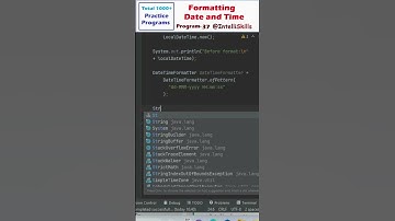 [Beginners] Formatting Date and Time in Java | DateTimeFormatter #Shorts #java #coding