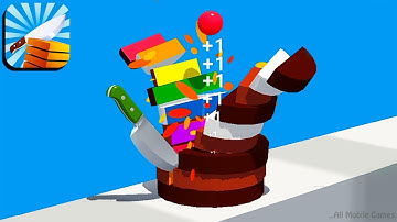 ‎Slice It All! - All Level Gameplay ASMR Sounds Knife Cutting Android,ios (Levels 95-100)