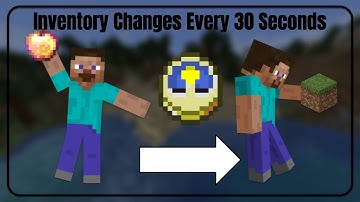 Minecraft But My Inventory Changes Every 30 Seconds