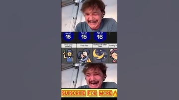 Pedro Pascal crying while thinking about the memories he missed out on...😥😥