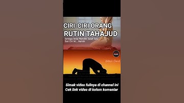 Ternyata Begini Ciri-ciri Orang yang Rutin Tahajud