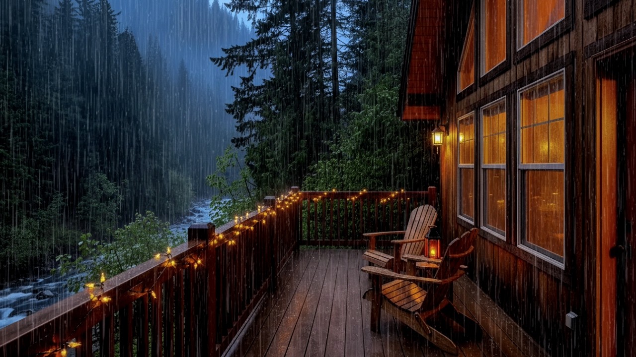 🌦️ Soft Rain Ambience for Study Sessions, Calm Mind & Better Sleep