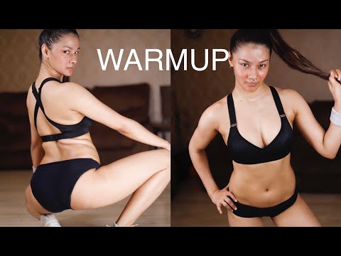  warm up basic exercise by Namrita Malla 5mins easy workout zenith dance easy warmup at home 10mins