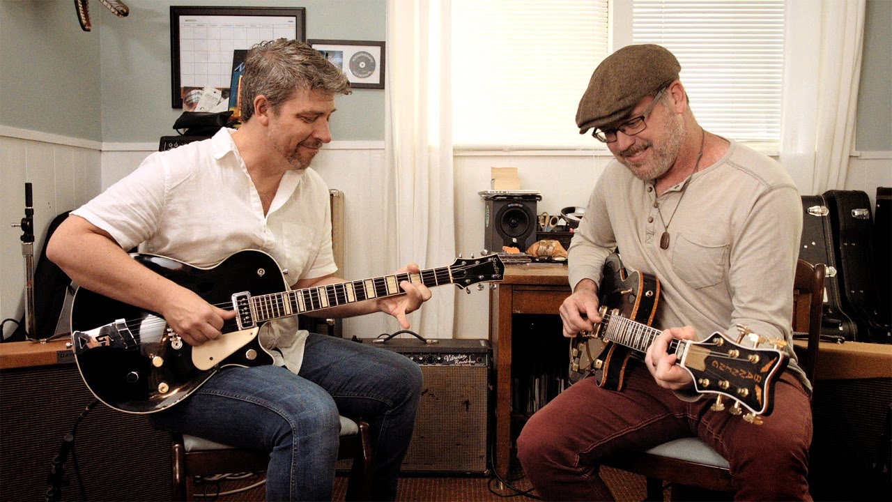 Vintage 1953 Gretsch Duo Jet compared to a Banning Ladybird