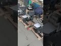 Hydraulic hose cutting machines