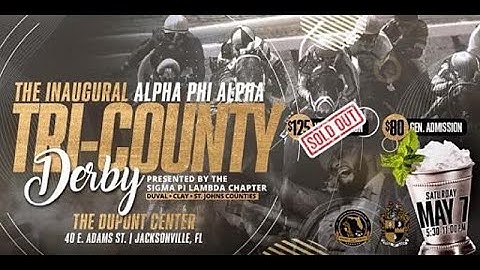 Inaugural Tri-County Derby – Sigma Pi Lambda Chapter of Alpha Phi Alpha Fraternity, Inc.
