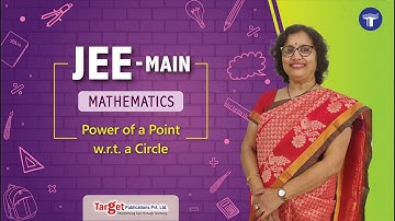 JEE - Mathematics - Circles - Power of a Point w.r.t. a Circle