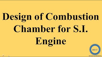 Design of Combustion Chamber For SI Engine