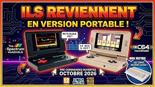 👉 Le C64 et le Spectrum reviennent en console portable 😱 + le C64C FPGA arrive !