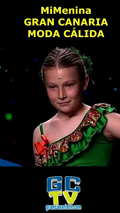 💚Desfile infantil MiMenina en la Semana de la Moda Baño de Gran Canaria💛 1 #shorts