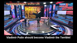 Russian state TV covers Putin's inauguration