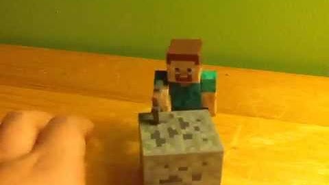 Minecraft Series one, Steve set: By Jazwares