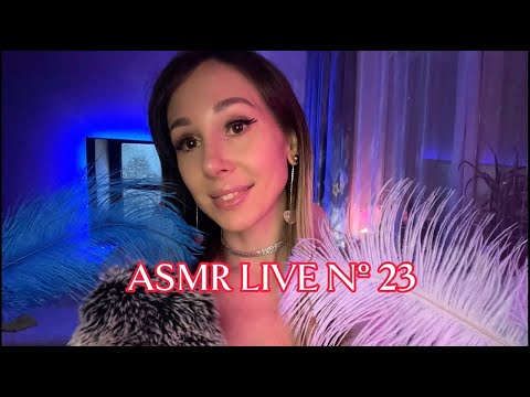 ASMR Live № 23  Tunnel/Bugs/Spoon/Massage/Spiderweb