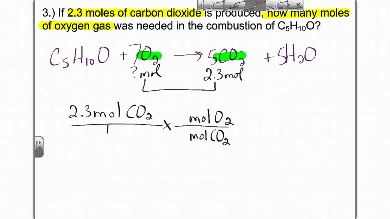 Ch 9 Section 9 2 Intro To Stoichiometry YouTube