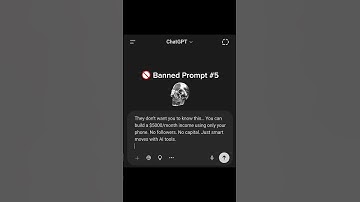 🚀Learn how to Earn $100-$500/day with trending AI hacks Automate income streams using ChatGPT#video