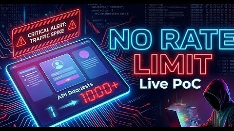 No Rate Limit Vulnerability Exploited | Real Bug Bounty PoC