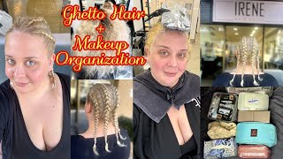 Μαλλιά από το Γκέτο & Τακτοποίηση Καλλυντικών ‍ Vlogmas Day 13 | AnotherMakeupWorld