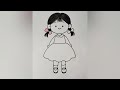 Creativity Entertainment | Draw pretty dolls #drawing #creativity #entertainment