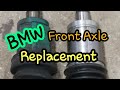 BMW front axle replacement