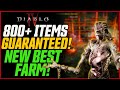 NEW BEST ITEM FARM! 800+ Items GUARANTEED! // Diablo 4 Season 1 Endgame Item Farm