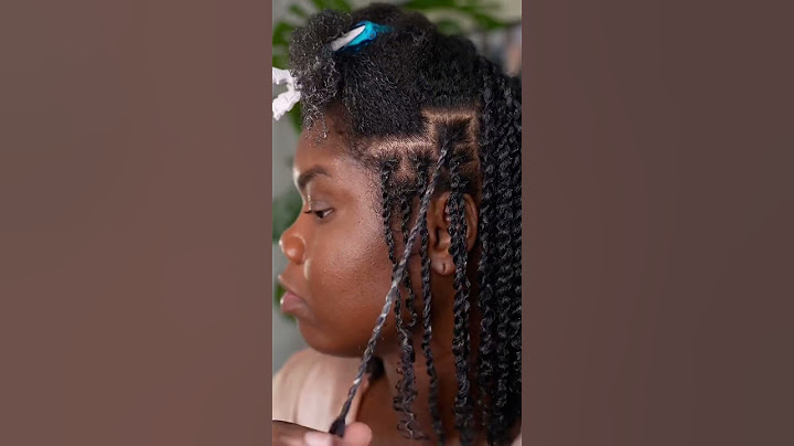 How To Do Mini Twists On Natural Hair | Protective Style #minitwists #protectivestyles #naturalhair