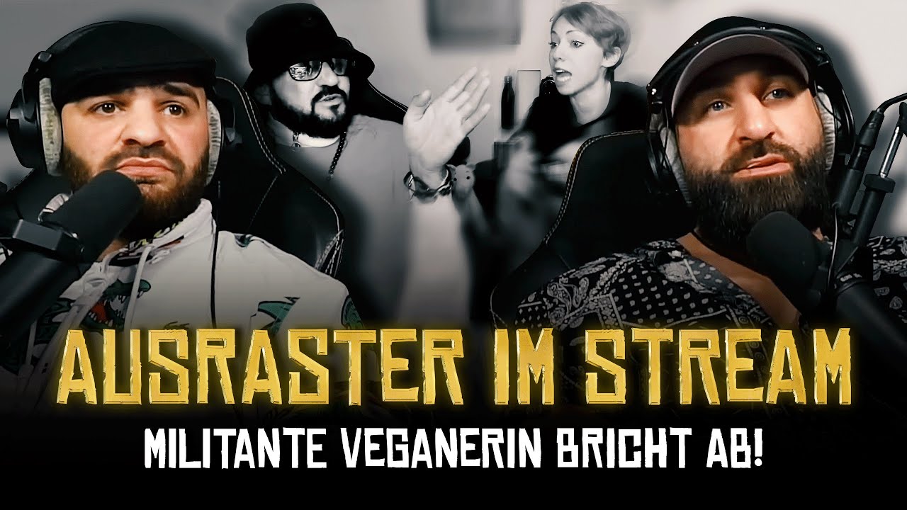 AUSRASTER im LIVE-STREAM! 😡 MILITANTE VEGANERIN bricht STREAM ab! 😱 | SINAN-G STREAM HIGHLIGHTS