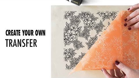 Create your own custom underglaze transfers