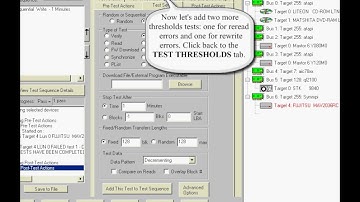 STB Suite - Testing Drive Thresholds